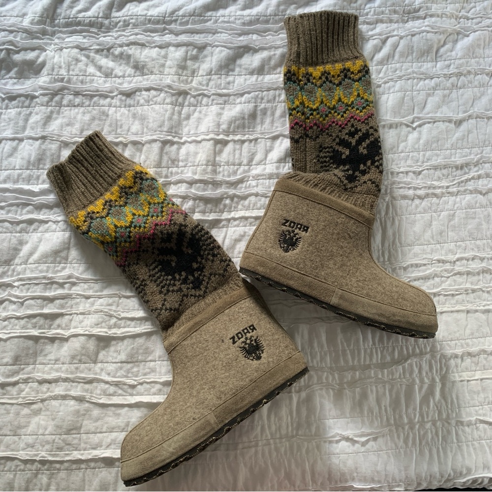ZDAR Women’s Winter Wool Boots